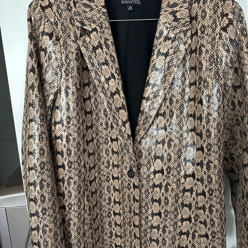 Women's Snake Print Jacket
